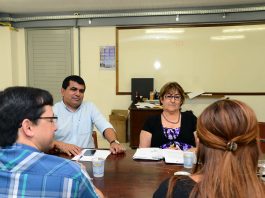 Escola do Legislativo conversa com a gerente regional de educação do governo do estado, Dalila Rosa Leal