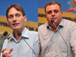 Adilson Mariano, à esquerda, é o novo membro da Comissão de Finanças pelo PT. Claudio Aragão, à direita, é o novo membro da Comissão de Legislação pelo PMDB.