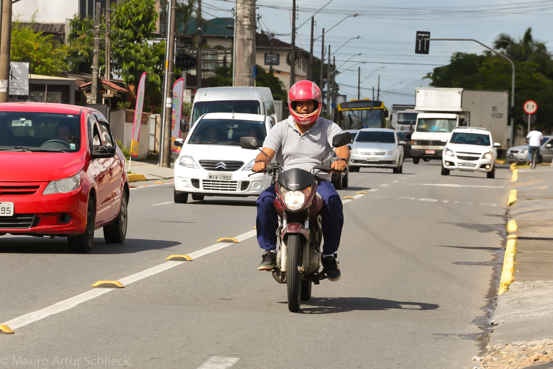 Mobilidade Transporte Coletivo Moto Ciclista Pedestre Trânsito