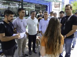 Vereadores conversam com coordenação do Restaurante Popular do Bucarein