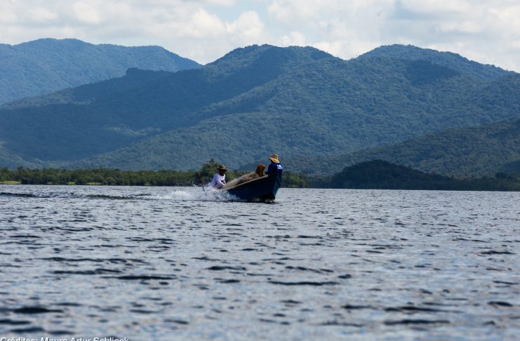 Pesca na Baía da Babitonga | Foto: Mauro Arthur Schlieck