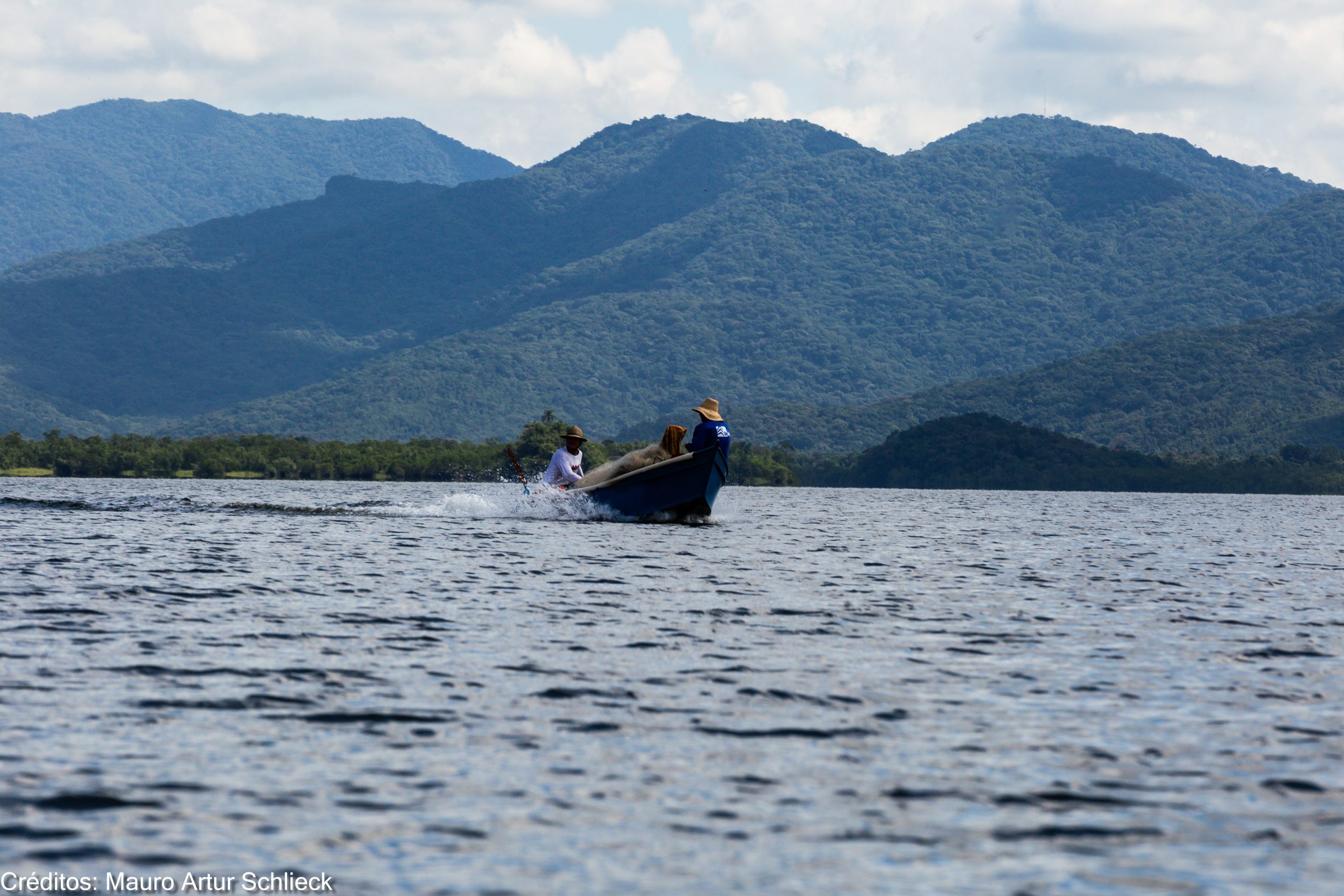 Pesca na Baía da Babitonga | Foto: Mauro Arthur Schlieck
